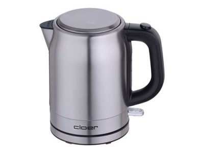 CLOER  4519 - Bouilloire - 1 litre - 2200 Watt - inox mat