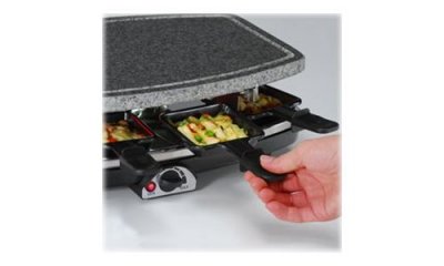 CLOER  6430 - Raclette/pierre &agrave; griller - 1.1 kWatt - noir