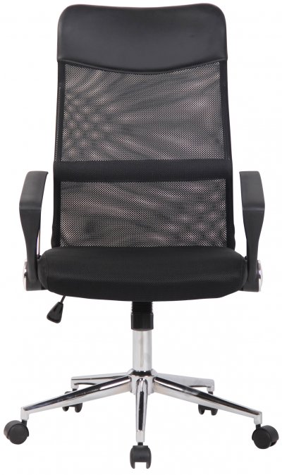 CLP Chaise de bureau Korba en maille , Noir