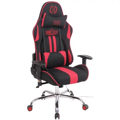  CLP Chaise de bureau Limit XM en Tissu , Noir / Rouge