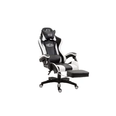 CLP  Fauteuil de Bureau Ignite Similicuir , Noir / Blanc