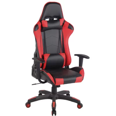 CLP  Fauteuil de bureau Miracle V2 Similicuir , Noir / Rouge