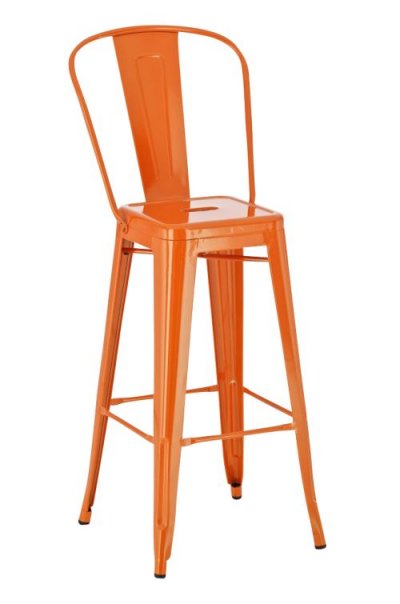 CLP Tabouret de bar Aiden , Orange