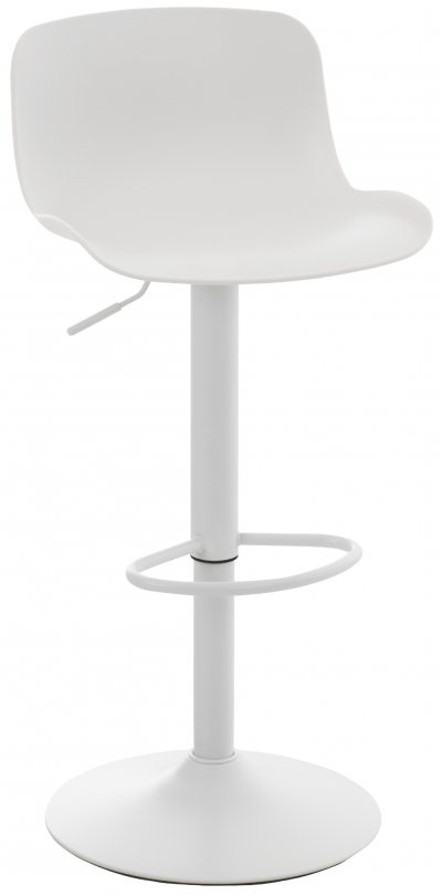 CLP Tabouret de bar Almada en Plastique , Blanc