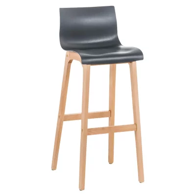 CLP - Tabouret de bar Hoover nature gris