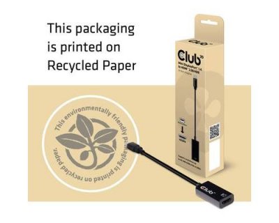 CLUB 3D Club3d - CAC-1180 DisplayPort Adaptateur [1x DisplayPort m&acirc;le - 1x hdmi femelle] noir R046861