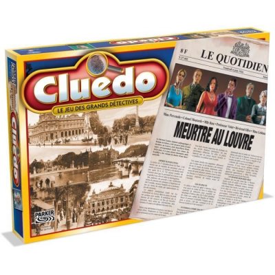 HASBRO CLUEDO Jeu de soci&eacute;t&eacute; meurtre au Louvre