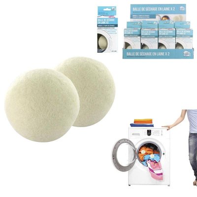 ELECTRODEPOT CMP - Balle de s&eacute;chage laine X2 ME2530 pour S&egrave;che linge - nc