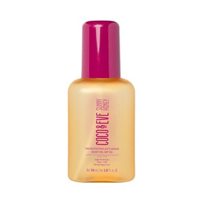 COCO & EVE  Sunny Honey Tan Boosting Anti-Ageing Body Oil SPF 30 150ml