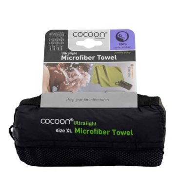 COCOON  Microfiber Ultralight Towel Gris 150 x 80 cm Homme