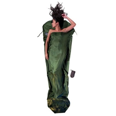 COCOON  Silk MummyLiner Taille Unique Vert Olive