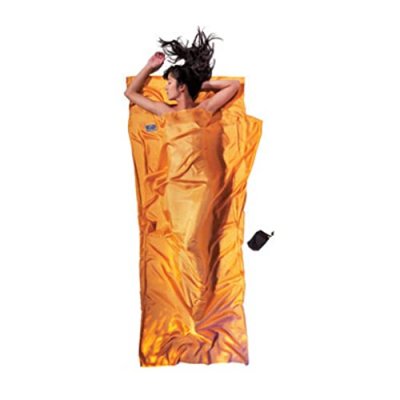COCOON  Silk Travel Sheet Bleu 220 x 90 cm