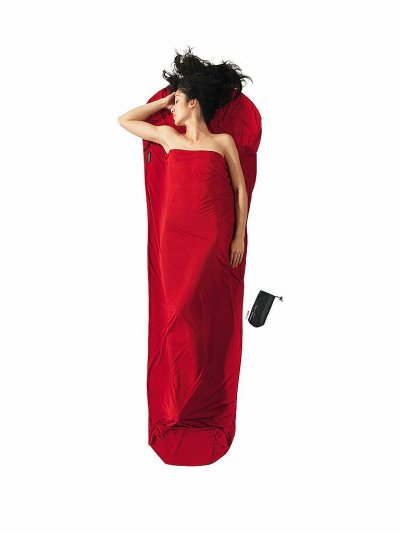 COCOON  Thermolite Radiator Mummy Liner Bed Sheet Rouge 220 x 80-60 cm