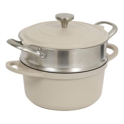 5FIVE SIMPLY SMART Cocotte Aluro Aluminium Beige D24cm - 5five