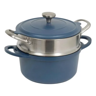 5FIVE SIMPLY SMART Cocotte Aluro Aluminium Bleu D24cm - 5five