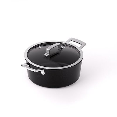 VALIRA Cocotte fonte d'aluminium 24cm + couvercle -  - 4669/25