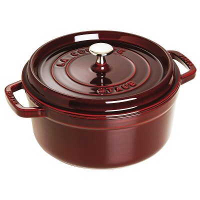 ZWILLING Cocotte Fonte Emaill&eacute;e Ronde Grenadine 26cm - 5L