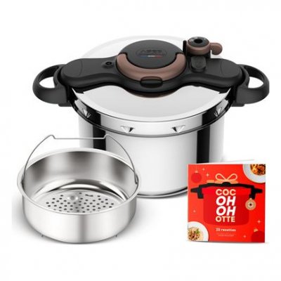 SEB Cocotte-minute ClipsoMinut'' Gourmande 7,5L P4624875