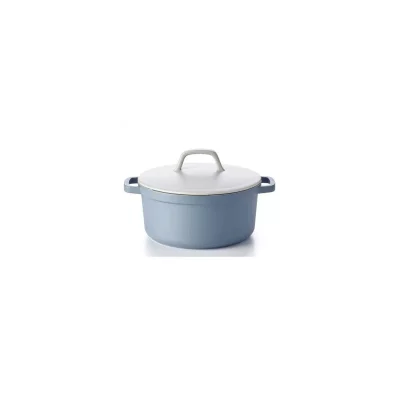 BEKA Cocotte ronde en fonte d'aluminium 28cm bleu  - 15031284