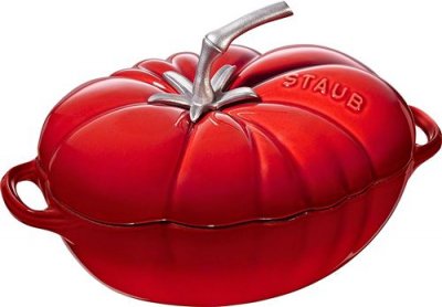 STAUB Cocotte tomate en fonte 25cm cerise  11712506