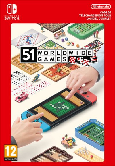 NINTENDO Code de t&eacute;l&eacute;chargement  51 Worldwide Games  Switch