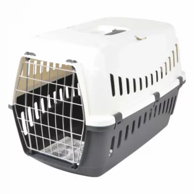 LOVE STORY CODICO 6ANI685BC Panier de Transport Gris + Couvercle pour Animal