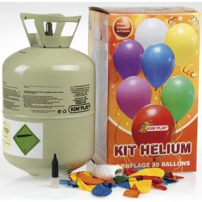 KIM PLAY Cofalu Kimplay Bonbonne Helium 30 Ballons
