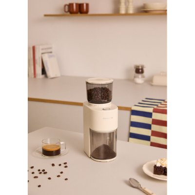 CREATE Coffee Grinder Studio Pro - Moulin &Agrave; Caf&eacute; Avec R&eacute;servoir Et 38 Niveaux De Mouture