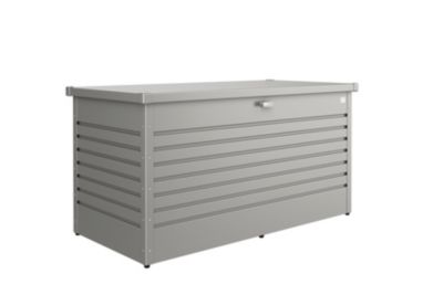 BIOHORT Coffre de jardin en m&eacute;tal  160 Gris Quartz