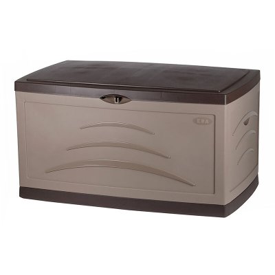 EDA Coffre de rangement ext&eacute;rieur &eacute;tanche MAXI SERENA 500L taupe