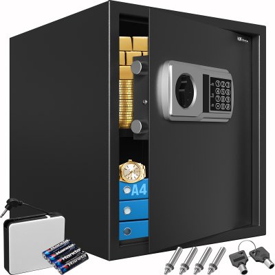 DEUBA Coffre-fort &eacute;lectronique Safe 35x40x40cm piles incluses