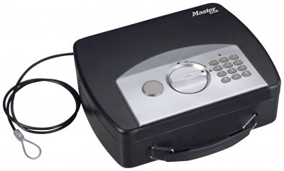 MASTER LOCK Coffre nomade &agrave; combinaison - petit mod&egrave;le