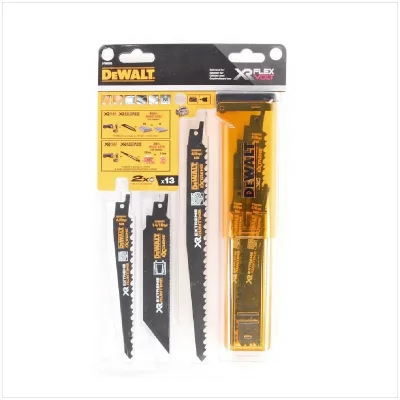 DEWALT Coffret 13 Lames scie sabre XR Extreme Runtime  - DT99550