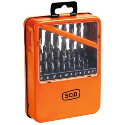SCID Coffret 19 forets m&eacute;taux HSS din 338