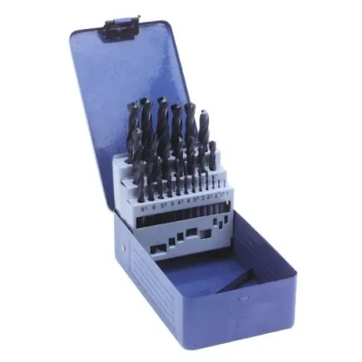 TIVOLY Coffret 25 forets HSS pour m&eacute;taux
