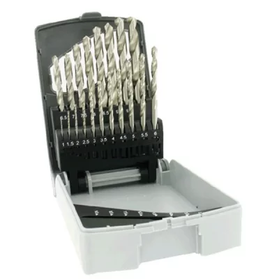 TIVOLY Coffret 25 forets m&eacute;taux rectifi&eacute;s hss - 11451070017 11451070017