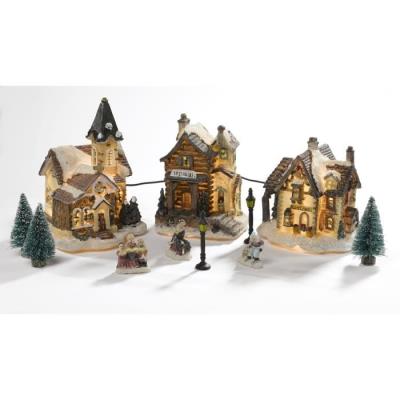 GENERIQUE Coffret 3 maisons de No&euml;l