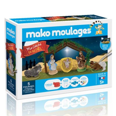 MAKO CREATIONS Coffret 5 figurines Ma cr&egrave;che de No&euml;l Mako Moulages