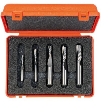CMT Coffret 5 fraises helicoidales positives queue 8 mm  191.000.01