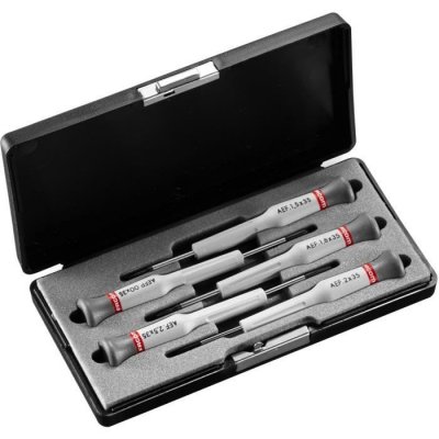 FACOM Coffret 5 tournevis Microtech  - AEF.J1PB - Acier inoxydable