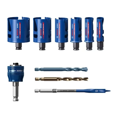 BOSCH Coffret 6 Scies Tr&eacute;pans Expert 20;25;32;38;51;64mm