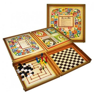 DUJARDIN Coffret 8 Jeux De Societe Standard - Jeux Classiques - France Jouets - 00401