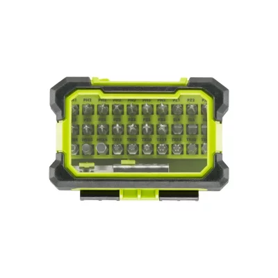RYOBI Coffret antichocs  31 accessoires de vissage mixtes RAK31MSD
