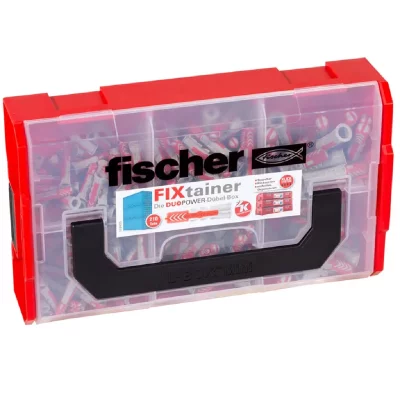 FISCHER Coffret assortiment - 210 chevilles - Duopower Fixtainer