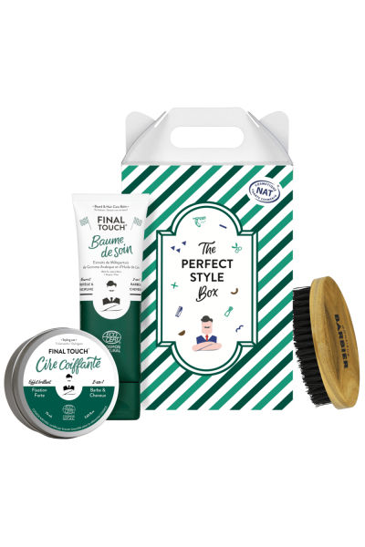 MONSIEUR BARBIER Coffret barbe & cheveux Perfect Style - 