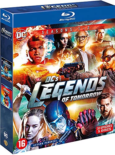Coffret Blu-ray DC Legends of Tomorrow saisons 1 et 2, 33 &eacute;pisodes