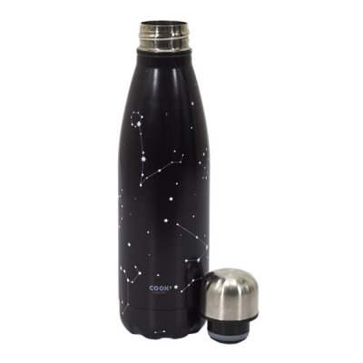 COOK CONCEPT Coffret bouteille isotherme 50 cl avec mousqueton constellation