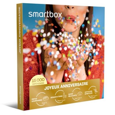 SMARTBOX Coffret cadeau  Joyeux anniversaire