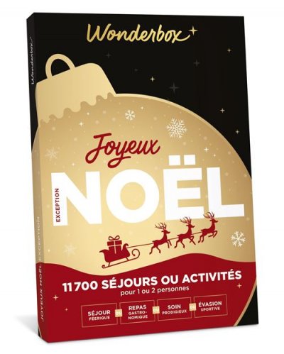 WONDERBOX Coffret cadeau -  - joyeux no&euml;l exception