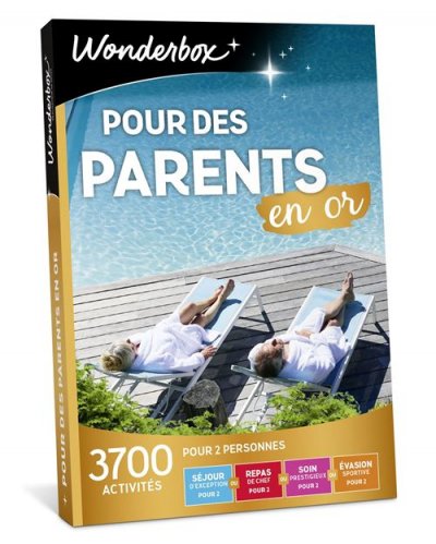 WONDERBOX Coffret cadeau -  - pour des parents en or